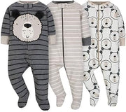 Gerber 3-Pack Baby Boys Fox Sleep 'N Plays
