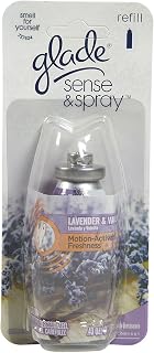Glade Sense and Spray, Refill, Lavender and Vanilla, 0.43-Ounce (Pack of 4)