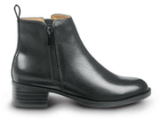 Womens Black Ramey MaxTrax Soft Toe SRO Side-Zip Dress Shoe 5.5 M by SR Max – 5.5, Black, Model SRM507