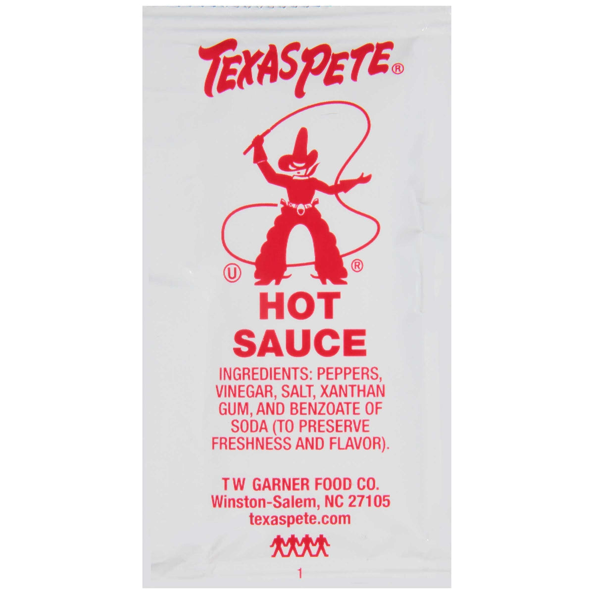 Texas Pete Hot Sauce by T W Garner – Pack of 200
