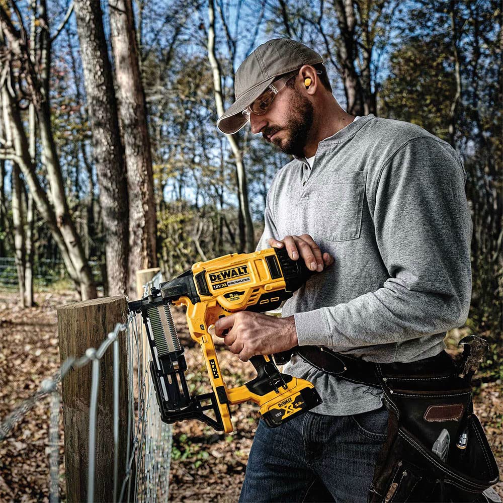 DCFS950N Brushless XR Fencing Stapler 18V Bare Unit by DEWALT – drink, Black-yellow, Model DEWDCFS950N