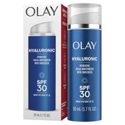 Hyaluronic SPF 30 Hydrating Moisturizer with Sunscreen by Olay – 1.7 Fl Oz (Pack of 1), White, Model 4cdde4d6-544f-441e-838a-70c3384c2adf