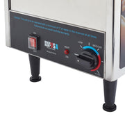Benchmark Mini Cart Hotdog Steamer by Benchmark USA – 1 Count (Pack of 1), Stainless Steel, Model 60072