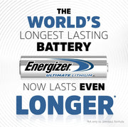 100 AA Ultimate Lithium Leakproof Batteries by Energizer – 2 Count (Pack of 24), Model L91-100AA