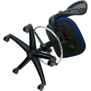 Armless Mesh Drafting Stool by Global Industrial – Plastic, Blue, Model A2813TMIX-BL