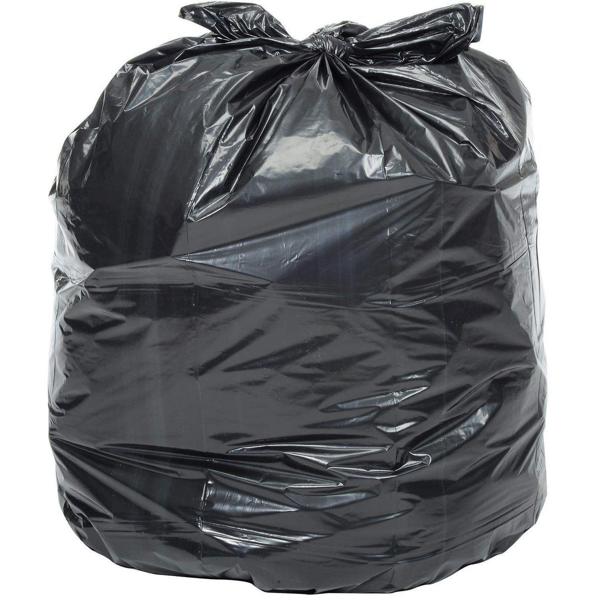 20-30 Gallon Medium Duty Black Trash Bags by Napco Bag And Film – 250 Count (Pack of 1), 30.0 gallons, Linear Low Density Polyethylene, Black, Model RB3731