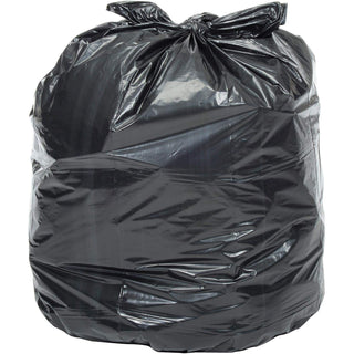 20-30 Gallon Medium Duty Black Trash Bags by Napco Bag And Film – 250 Count (Pack of 1), 30.0 gallons, Linear Low Density Polyethylene, Black, Model RB3731