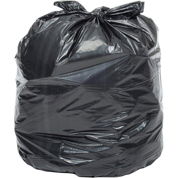 20-30 Gallon Medium Duty Black Trash Bags by Napco Bag And Film – 250 Count (Pack of 1), 30.0 gallons, Linear Low Density Polyethylene, Black, Model RB3731