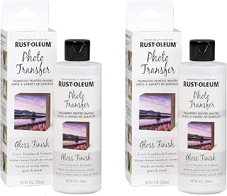 Rust-Oleum 350215 Specialty Photo Transfer Medium, 8oz, Gloss, 8 Ounce (Pack of 2)