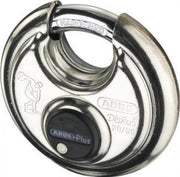 ABUS 80mm / Chrome / Modern Keyed Padlocks