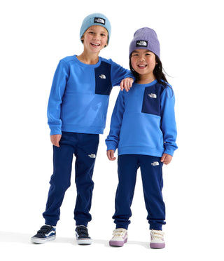 Kids' TNF Performance Fleece Set by The North Face – Active Blue/Bold Blue, Model NF0A8CV0