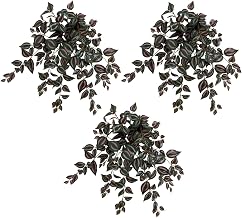 Nearly Natural 24in. UV Resistant Artificial Wandering Jew Hanging Plant (Indoor/Outdoor)- Set of 3