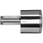 Chrome Covered Reserve Roll Tissue Dispenser by San Jamar – 2 Roll Capacity, Stainless Steel, Chrome, Model R1500XC