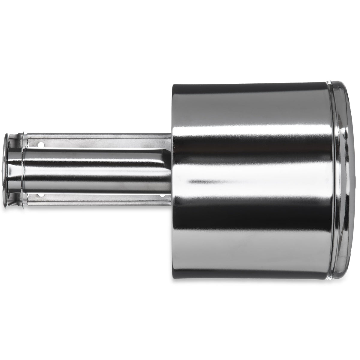 Chrome Covered Reserve Roll Tissue Dispenser by San Jamar – 2 Roll Capacity, Stainless Steel, Chrome, Model R1500XC