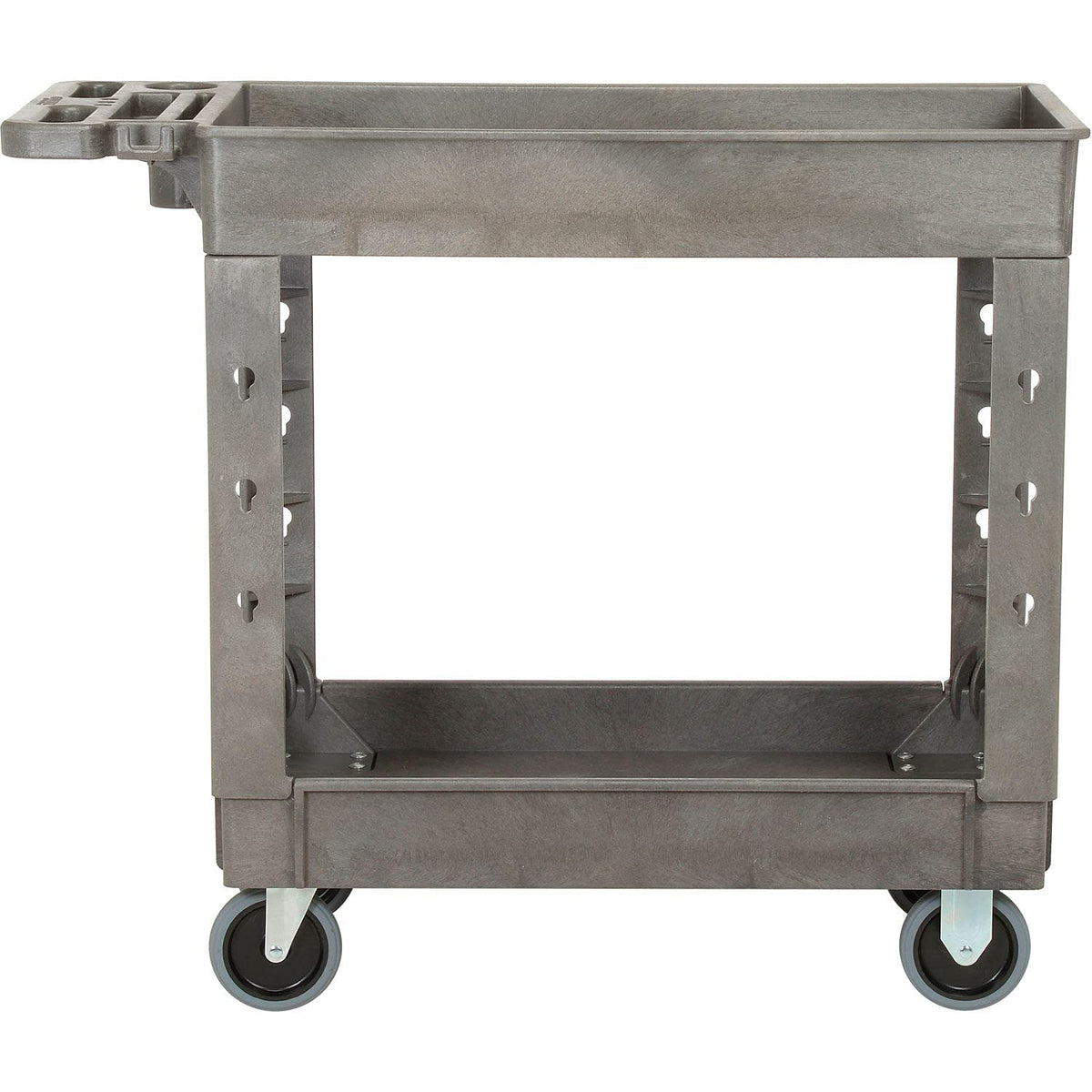 Global Industrial Gray / 38"L x 17.5"W x 32.5"H / Industrial Utility Carts