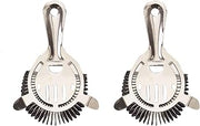 American Metalcraft S208 Bar Strainer, Two Prong, Stainless Steel, 5-1/2" L (Pack of 2)