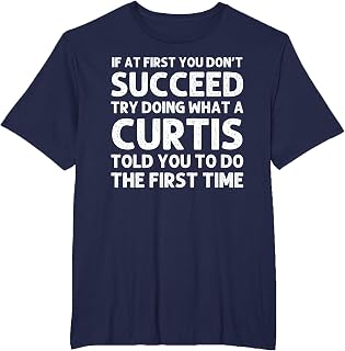 Curtis Funny Surname Family Tree Birthday Reunion Idea T-Shirt