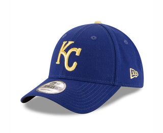 9Forty Kansas City Royals Hat The League Adjustable Royal Blue Alt Cap by New Era – Polyester, Blue