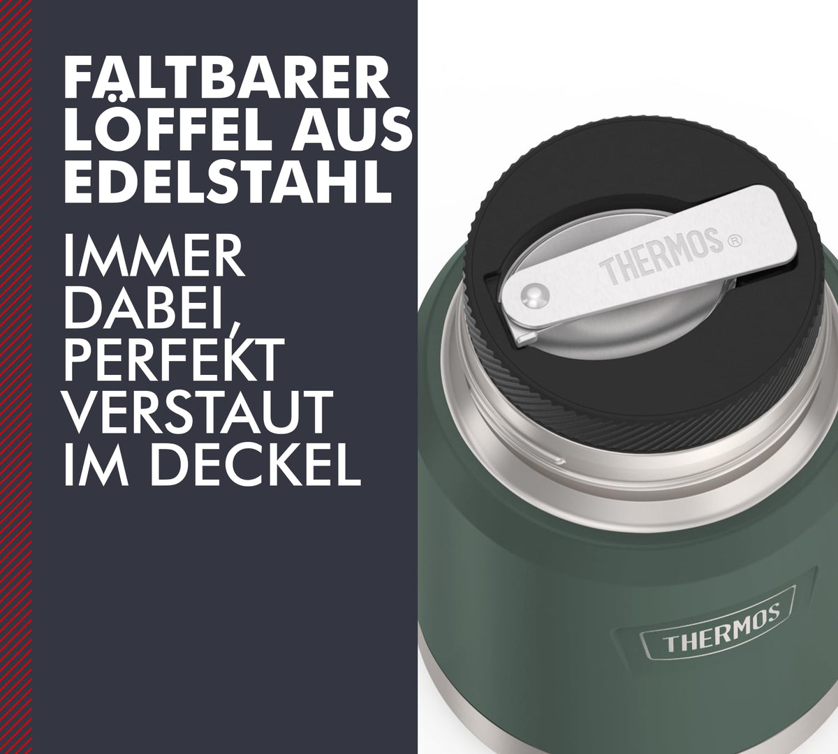 THERMOS Green / Forest Mat / 470 ml / 470.0 milliliters Insulated Food Jars