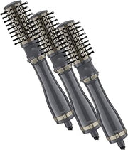 INFINITIPRO BY CONAIR Hot Air Styling Brush Set with 2-Inch and 1.5-Inch Bristles (Pack of 3)