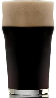 Libbey Craft Brews Stout Beer Glasses, 20-ounce, Set of 4