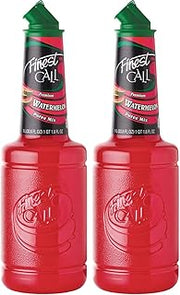 Finest Call Premium Watermelon Fruit Puree Drink Mix, 1L Bottle, 2 Pack