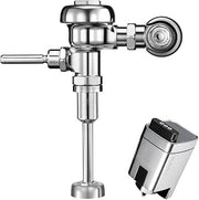 Regal 186 Urinal Flushometer, 3082653 & Sloan EBV-500-A Retrofit, 3325500 Bundle - Fixture Connection Top Spud, 1.5 GPF Manual Flush Valve, Exposed Side Mount Sensor, 72 Hour Sentinel Flush