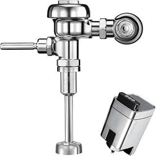 Regal 186 Urinal Flushometer, 3082653 & Sloan EBV-500-A Retrofit, 3325500 Bundle - Fixture Connection Top Spud, 1.5 GPF Manual Flush Valve, Exposed Side Mount Sensor, 72 Hour Sentinel Flush