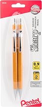 Sharp Mechanical Pencil, (0.9mm), Bold Line, Yellow Barrel, Pack of 2 (P209BP2-K6)