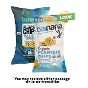 Barnana Sea Salt & Vinegar / 5 Ounce (Pack of 8) / 1 Dried Banana Chips