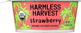 Harmless Harvest Dairy-Free Cup Yogurt - Strawberry, 4oz