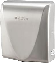 High Velocity Automatic Thin Hand Dryer, ADA, Brushed Stainless, 120V