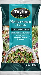 Taylor Farms Sk Tf Mediterranian Crnch Chopped, 11 Ounce