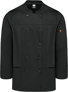 Red Kap womens Deluxe Airflow Chef Coat