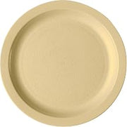 Cambro 825CWNR133 Dinnerware Plate Narrow Rim 8 1/4" Beige Case of 48