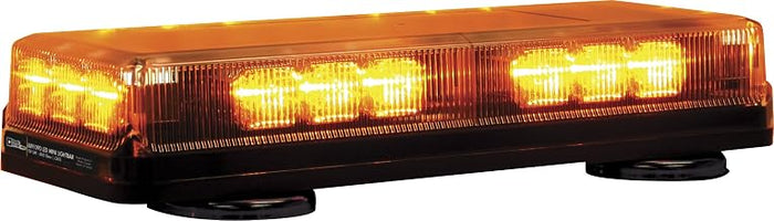 Buyers Products 8891090 Rectangular Mini Light Bar, 18 LED, Truck Light Bar, Safety Truck, Surface Mount, Warning Lights, Amber