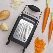 Cut-Resistant Glove with 4 Blade Box Grater by Microplane – 1 Count (Pack of 1), Stainless Steel, Black