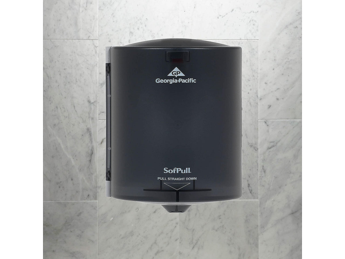 Georgia-Pacific Regular Capacity Dispenser / Regular Capacity / Black Commercial Paper Hand Towel Dispensers