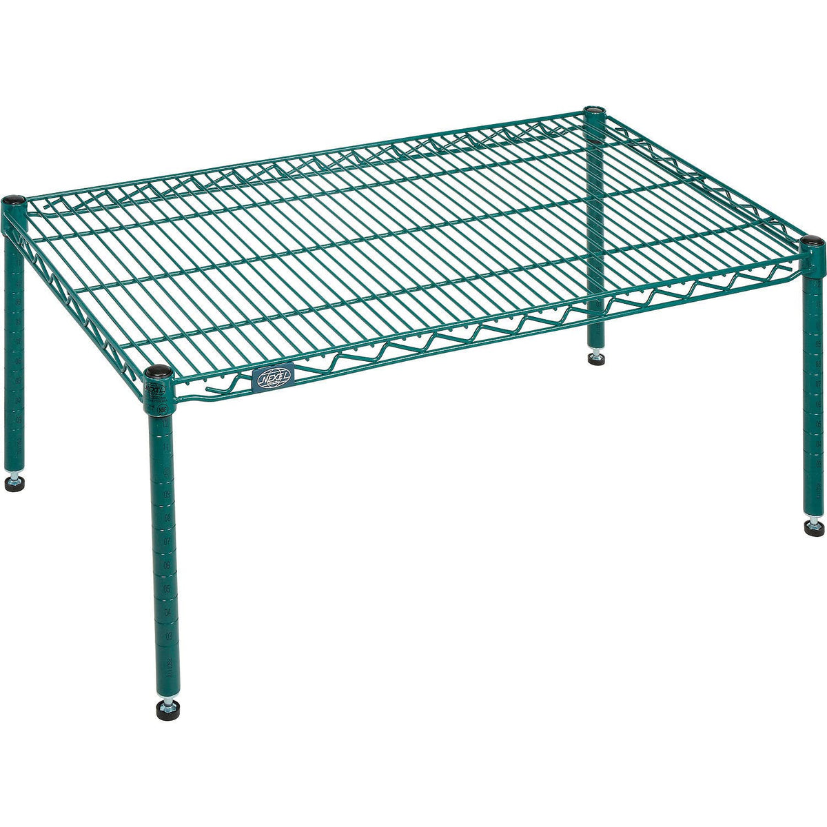 Poly-Green Wire Dunnage Rack by Nexel – Wire, Green, Model P2136G