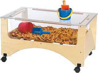 Jonti-Craft Toddler See-Thru Sensory Table Brown