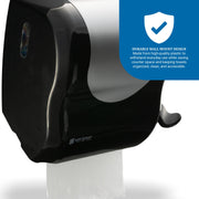 San Jamar Summit / Black/Silver / 13.6" x 13.6" x 9.1" Commercial Paper Hand Towel Dispensers