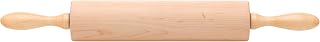 Ateco 12275 Professional Rolling Pin, 12-Inch Barrel, Made of Solid Rock Maple, Made in the USA