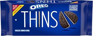 Oreo Thins Chocolate Sandwich Cookies, Family Size, 11.78 oz