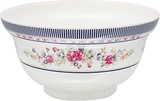 Thunder Group Rose melamine dinnerware collection 20 oz, 5 3/4", noodle bowl (lid sold separately), comes in dozen