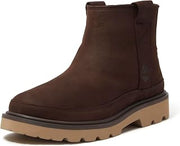 Timberland Womens Rowan Way Pull On Casual Boots Ankle Low Heel 1-2" - Brown