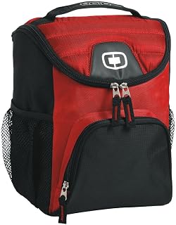 OGIO Chill 6-12 Can Cooler, Red