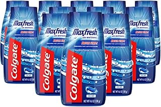 Colgate 2 in 1 Toothpaste Gel and Mouthwash,4.6 Oz (Pack of 12)