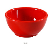 Mexico Collection RED Speckled Melamine Bowl 10 Oz 4 1/2" BOX of by Yanco – 10.0 ounces, Melamine, red speckled, Pack of 48, Model ME-504