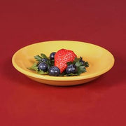 Elite Global Solutions DS-Y Coffee Saucer, 5 5/8" Dia. x 1" h., Melamine, Yellow (Pack of 6)