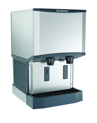 Meridian Nugget Ice & Water Dispenser by Scotsman – 500-lb./Day, 25.0 pounds, Stainless Steel, Model HID525A-1